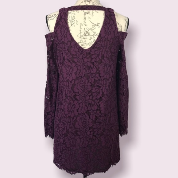 Chaser, Floral Lace Mini Dress, Size S - Picture 8 of 16